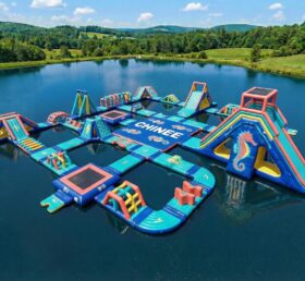 S869 Seahorse Theme Inflatable Water Park