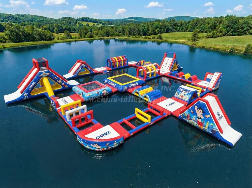 S882 Astro Boy Theme Inflatable Water Park