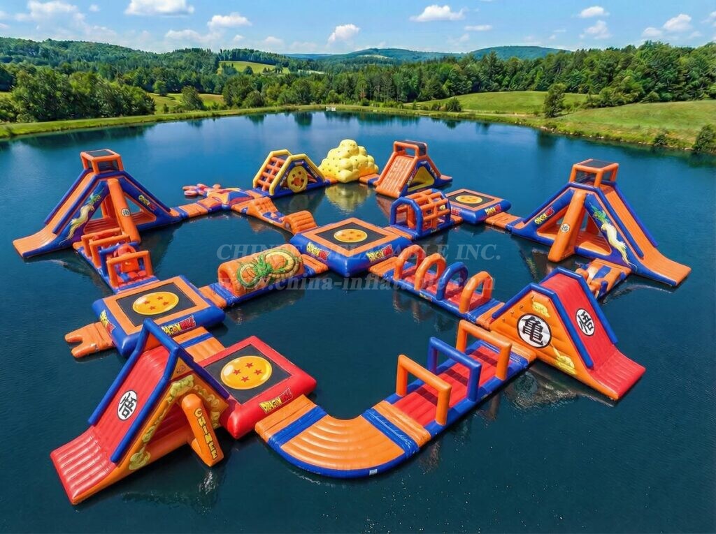 S895 Dragon Ball Theme Inflatable Water Park