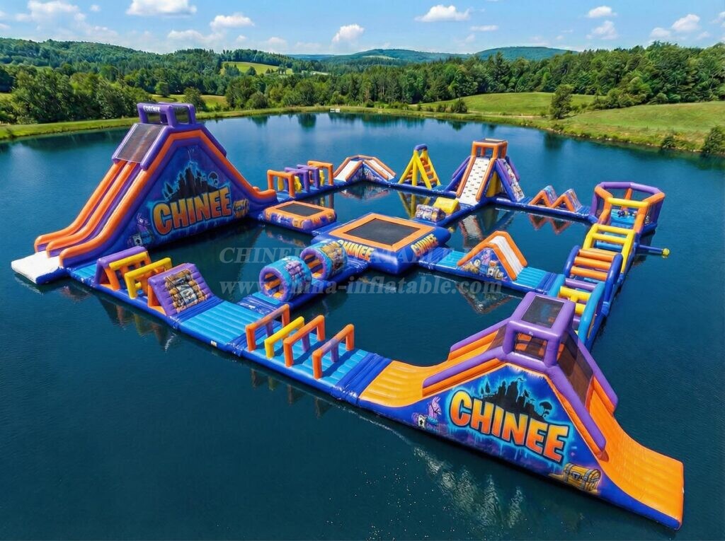 S896 Fortnite Theme Inflatable Water Park