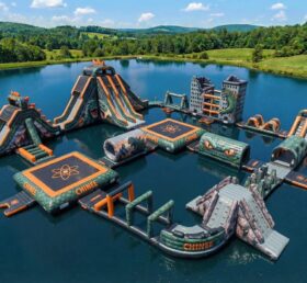 S898 Godzilla Theme Inflatable Water Park