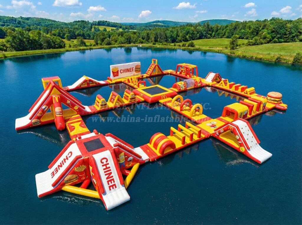 S907 McDonald Theme Inflatable Water Park