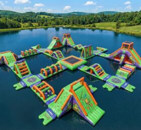 S913 Ninja Turtles Theme Inflatable Water Park