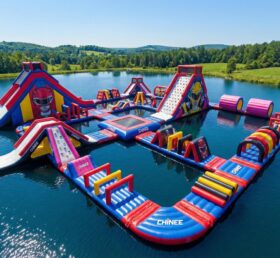 S922 Power Rangers Theme Inflatable Water Park