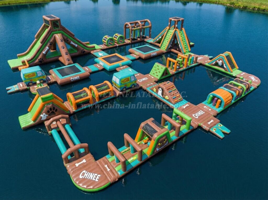 S926 Scooby-Doo Theme Inflatable Water Park