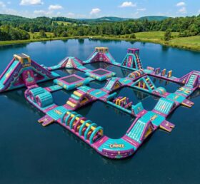S928 Shimmer & Shine Theme Inflatable Water Park