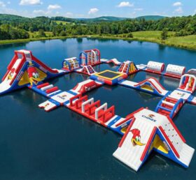 S947 Woody Woodpecker Theme Inflatable Water Park
