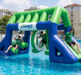 T10-612 Suspended Water Games Obstacle for Parks – Wobble Obstacle