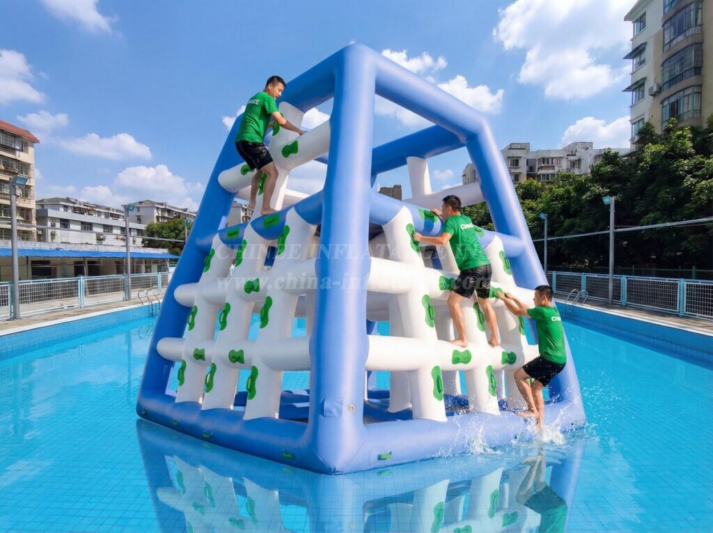 T10-609 Pyramid Climbing Challenge Tower – Grid Climb Tower