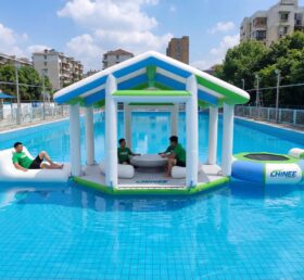 T10-616 Floating Canbana With Lounge– Floating Island Combo