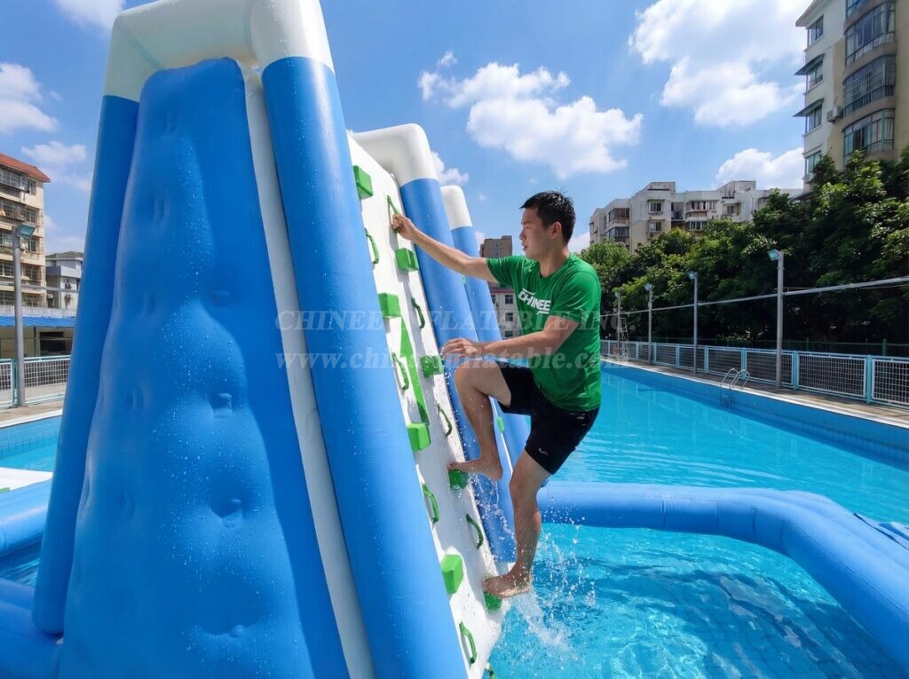 T10-603 Inflatable Water Park Climbing Wall