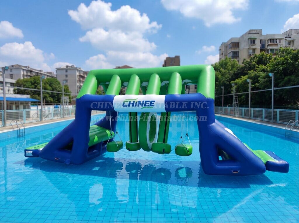 T10-612 Suspended Water Games Obstacle for Parks – Wobble Obstacle
