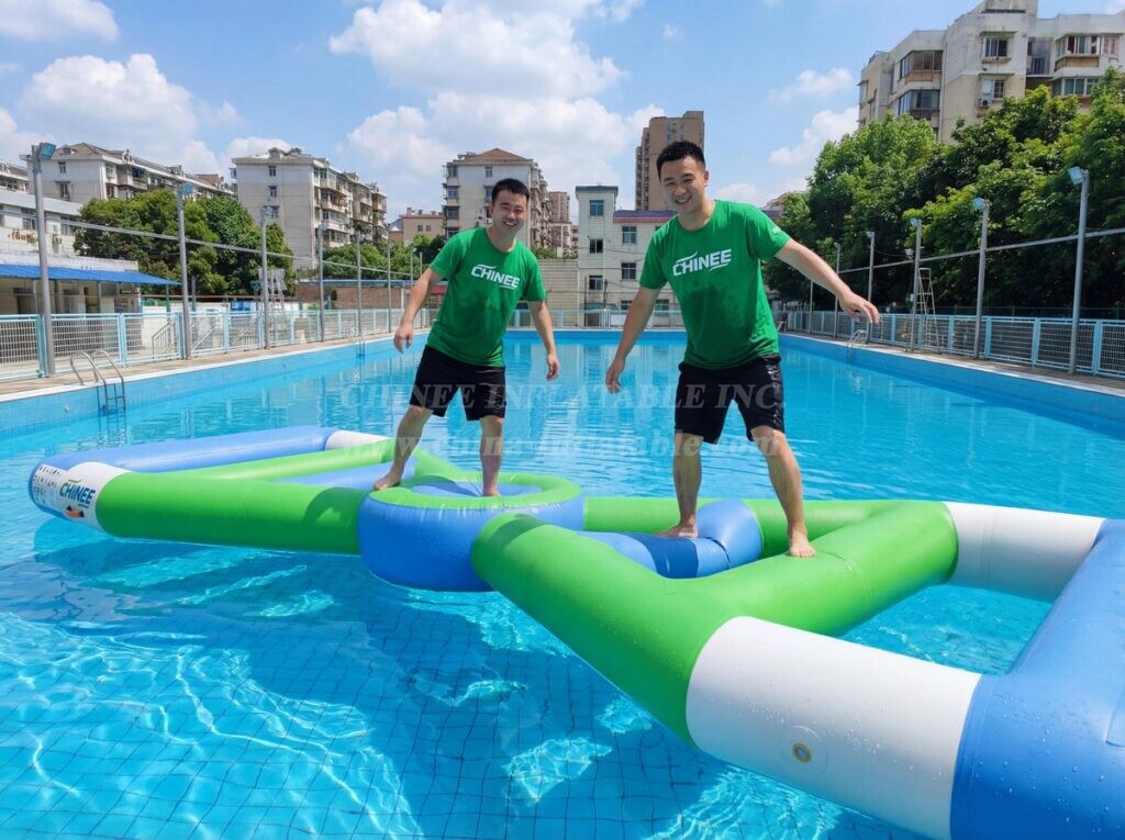 T10-641 Aqua Park Inflatable Water Park X Ladder