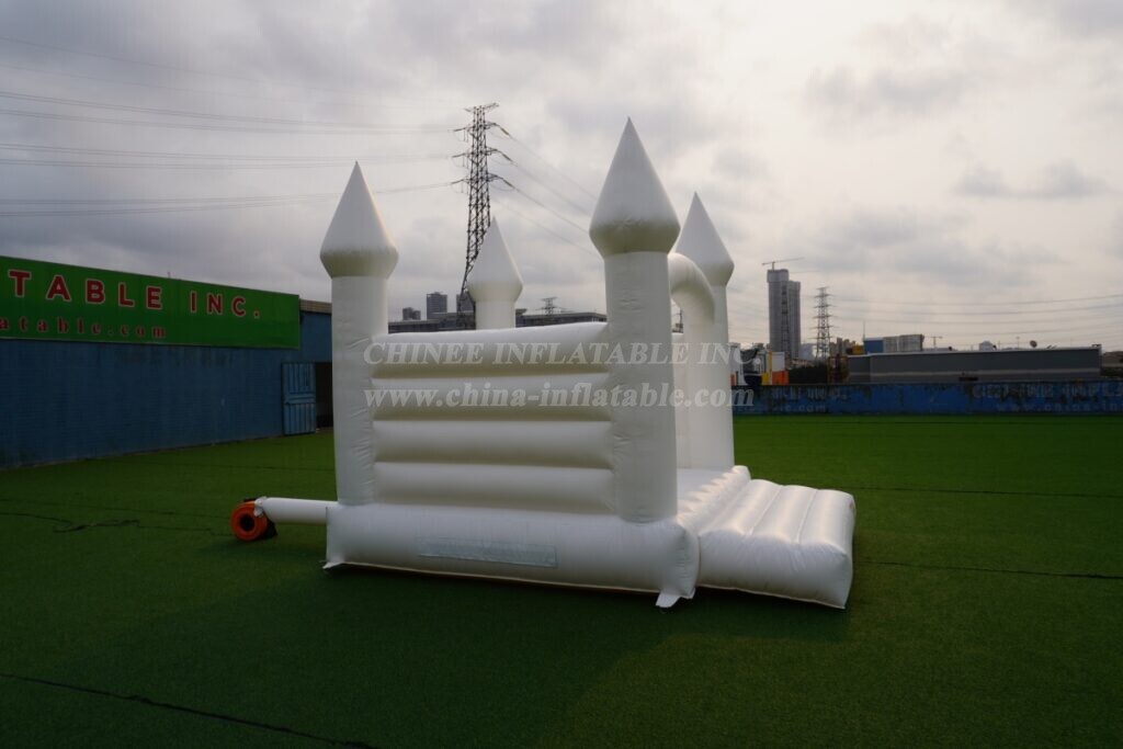 T2-8210C White Wedding Inflatable Castle
