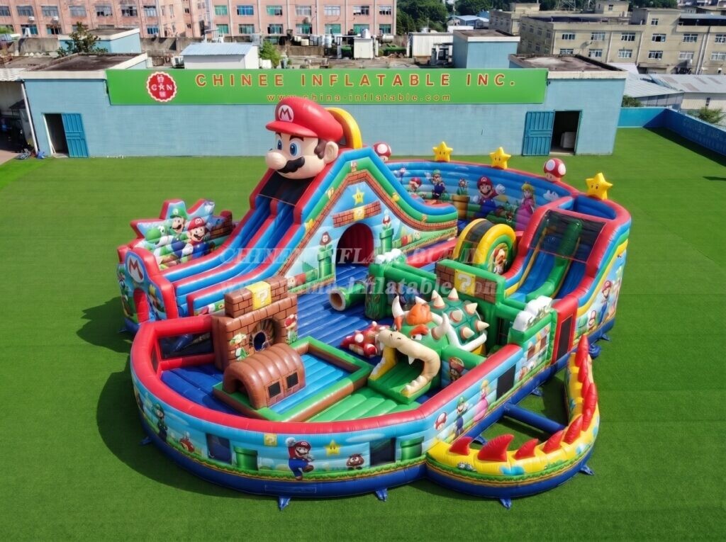 GF2-607E Mario Adventure Inflatable Park