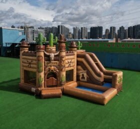 T2-8799C Wild West Sheriff Inflatable Combo