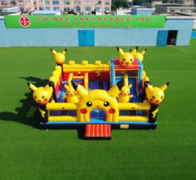 T2-8942 Pokémon Pikachu Inflatable Bounce Castle Combo