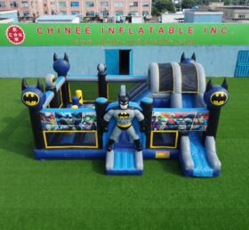 T2-8948 Batman Theme Inflatable Combo Bouncer with Slide