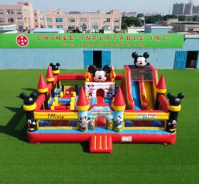 T2-8978 Mickey Mouse Clubhouse Inflatable Combo Bouncer with Slide