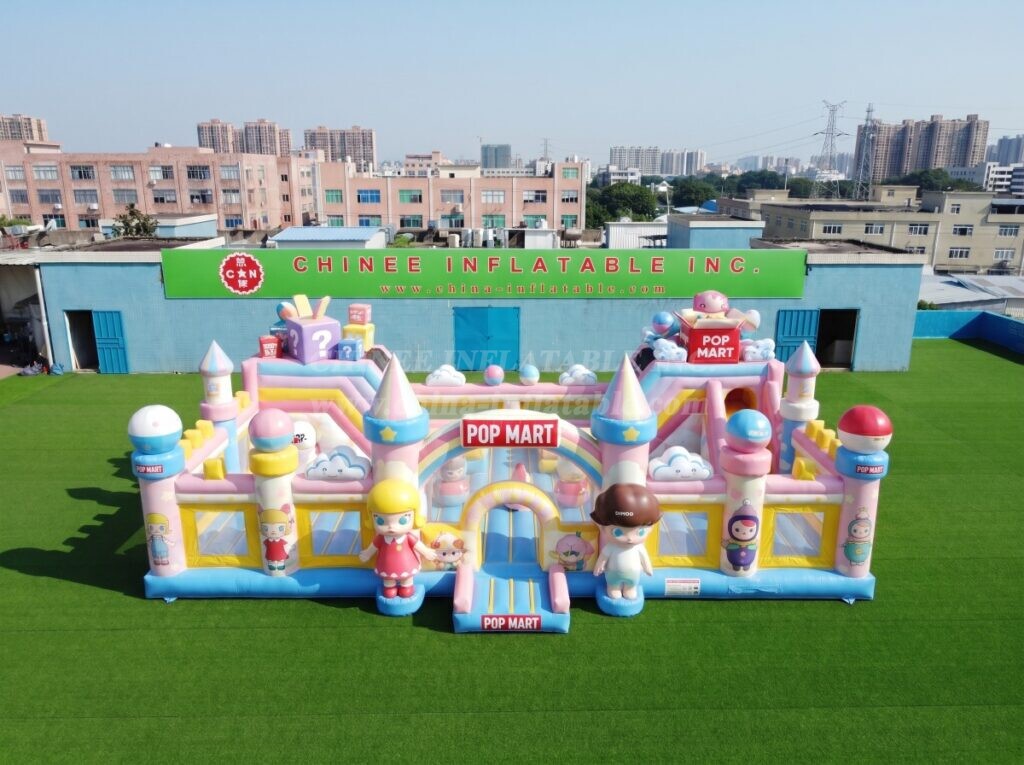 T2-8996 POP MART Theme Inflatable Bouncy Castle