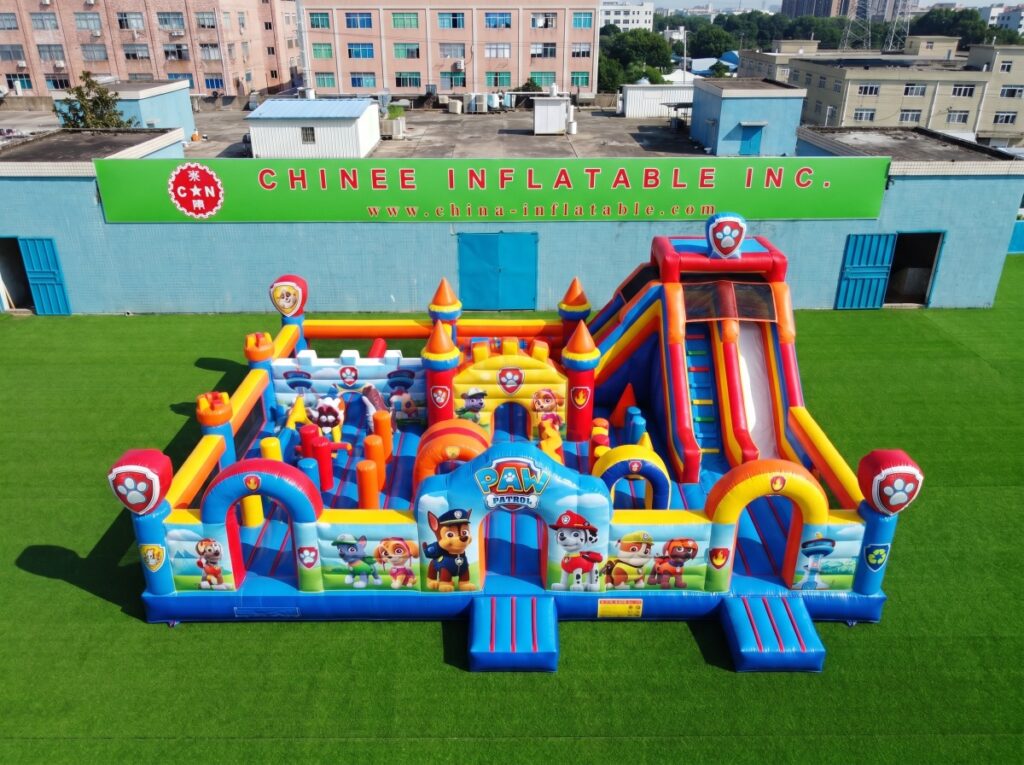 T6-3002 Paw Patrol Themed Inflatable Funcity