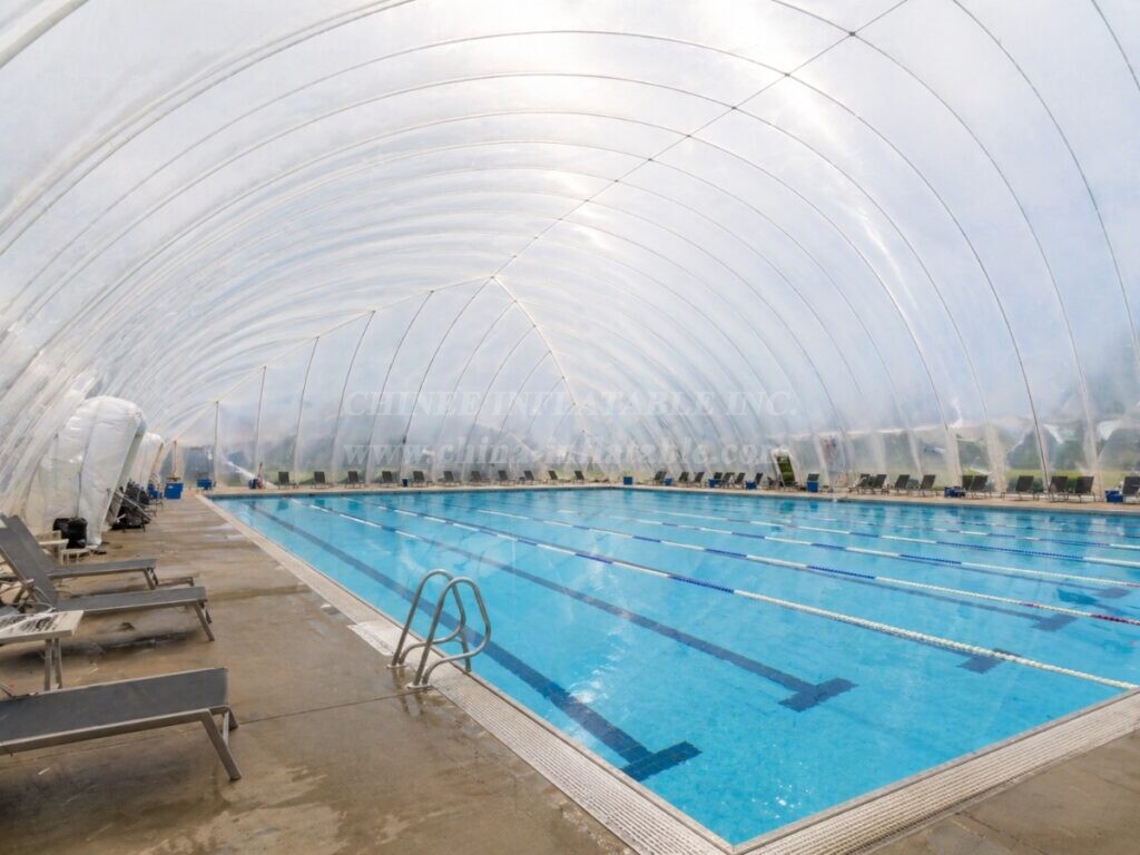 Tent3-117 Transparent Inflatable Air Dome for Swimming Pool Enclosure