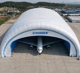 Tent3-120 Large Inflatable Aircraft Hangar Air Dome