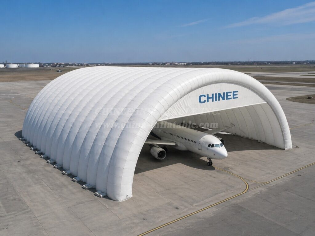 Tent3-123 Large Inflatable Aircraft Hangar Air Dome