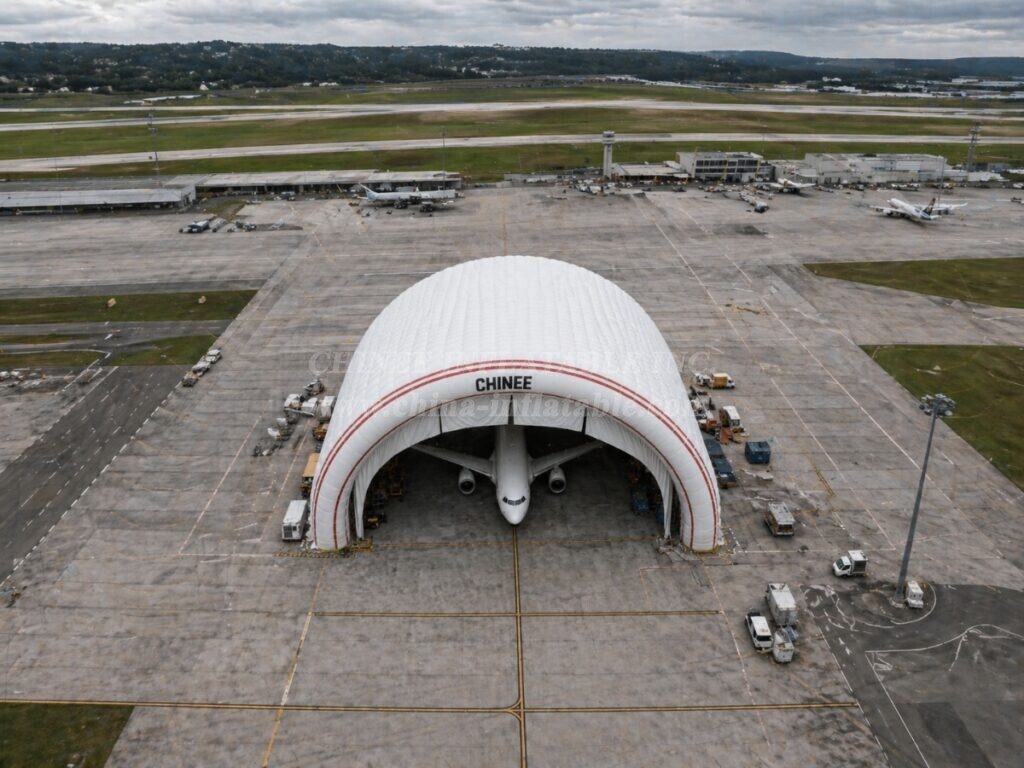 Tent3-125 Large Inflatable Aircraft Hangar Air Dome